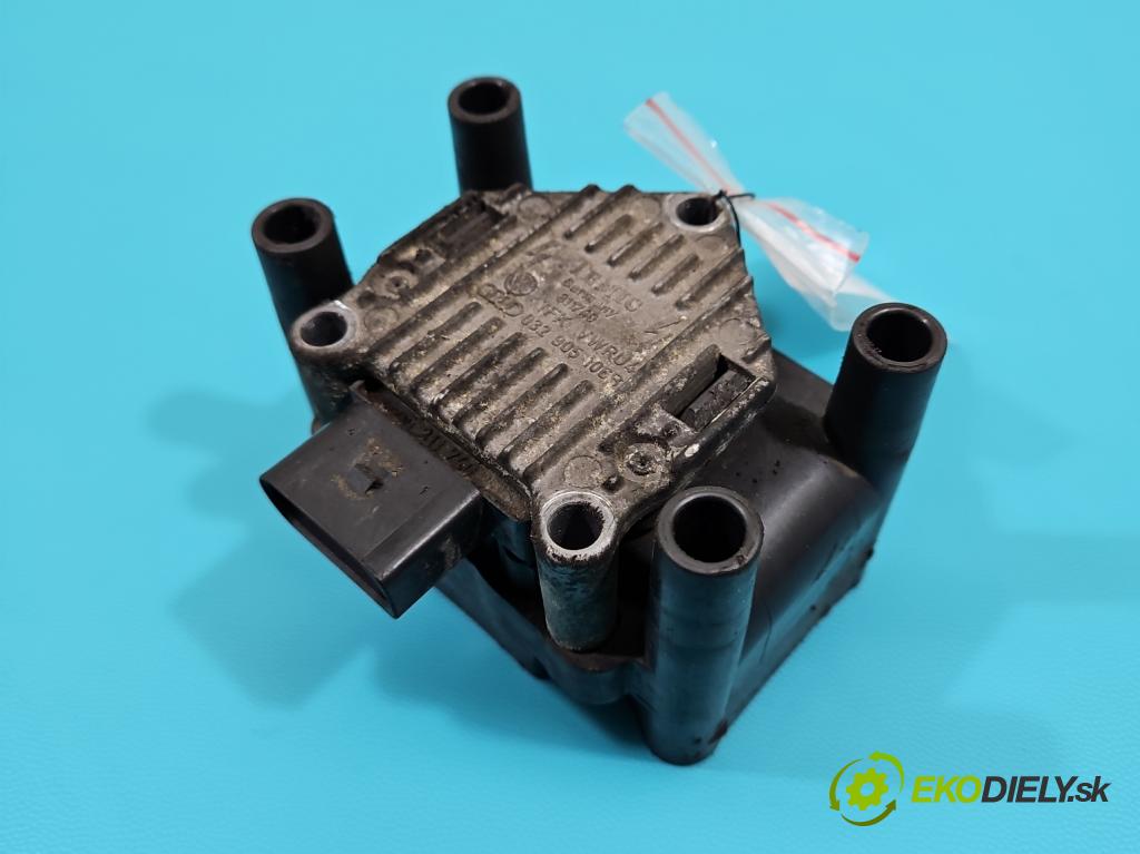 Audi A4 B6 2000-2004 1.6 8V 102 HP manual 75 kW 1595 cm3 4- cievka zapaľovacia 03290516R (Zapaľovacie cievky, moduly)