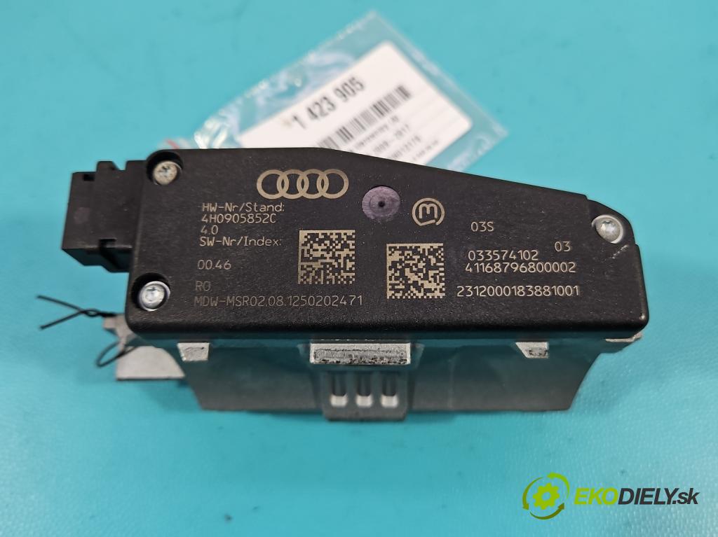 Audi A8 D4 2009-2017 3.0 TFSI automatic 213 kW 2995 cm3 4- Blokáda: řízení: 4H0905852C (Ostatné)