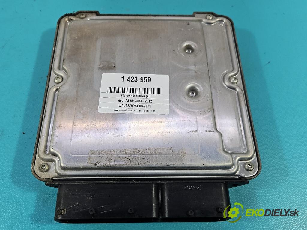 Audi A3 8P 2003-2012 1.9 tdi (BKC) 105 HP manual 77 kW 1896 cm3 3- riadiaca jednotka motora 03G906016J