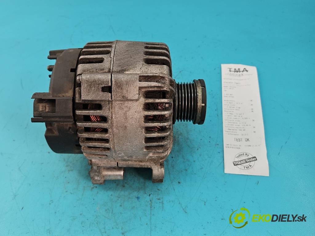 Seat Altea 1.4 tsi 125 HP manual 92 kW 1390 cm3 5- Alternator 03C903023C (Alternátory)