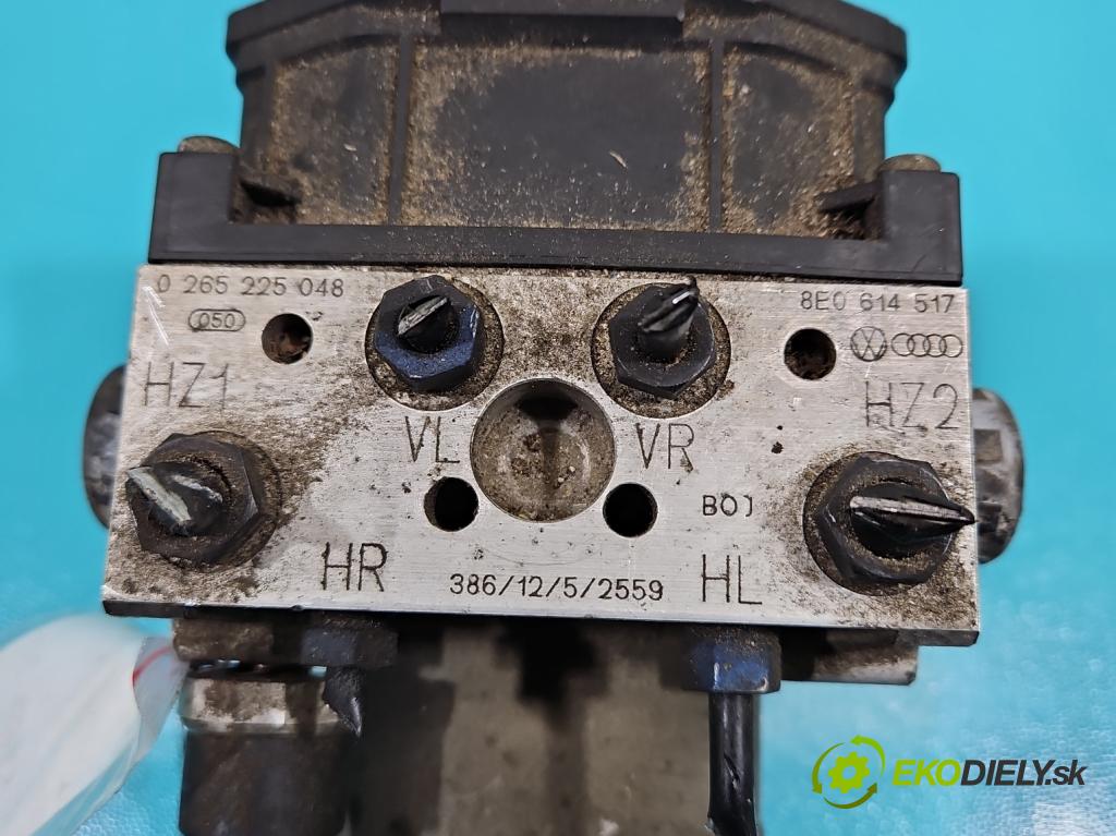 Audi A4 B6 2000-2004 1.6 8V 102 HP manual 75 kW 1595 cm3 4- čerpadlo abs 0265950011 (Pumpy ABS)