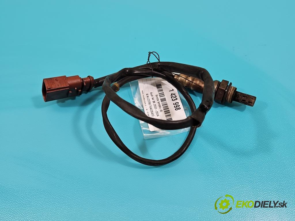 Audi A4 B6 2000-2004 1.6 8V 102 HP manual 75 kW 1595 cm3 4- Sonda lambda 06B906265E (Lambda sondy)