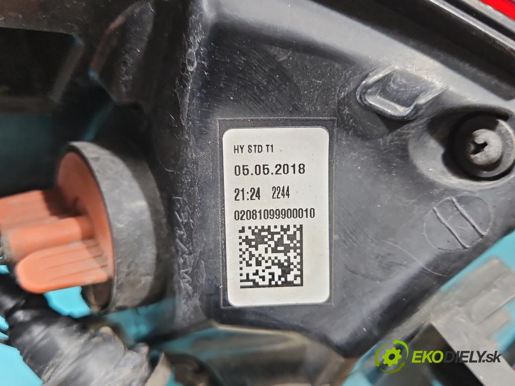 Hyundai i20 II 2014 -2020 1.2 16V (G4LA) 84KM manual 61,8 kW 1248 cm3 5- světlo zadní pravé 92402-C8000 (Klika dveří ostatní)