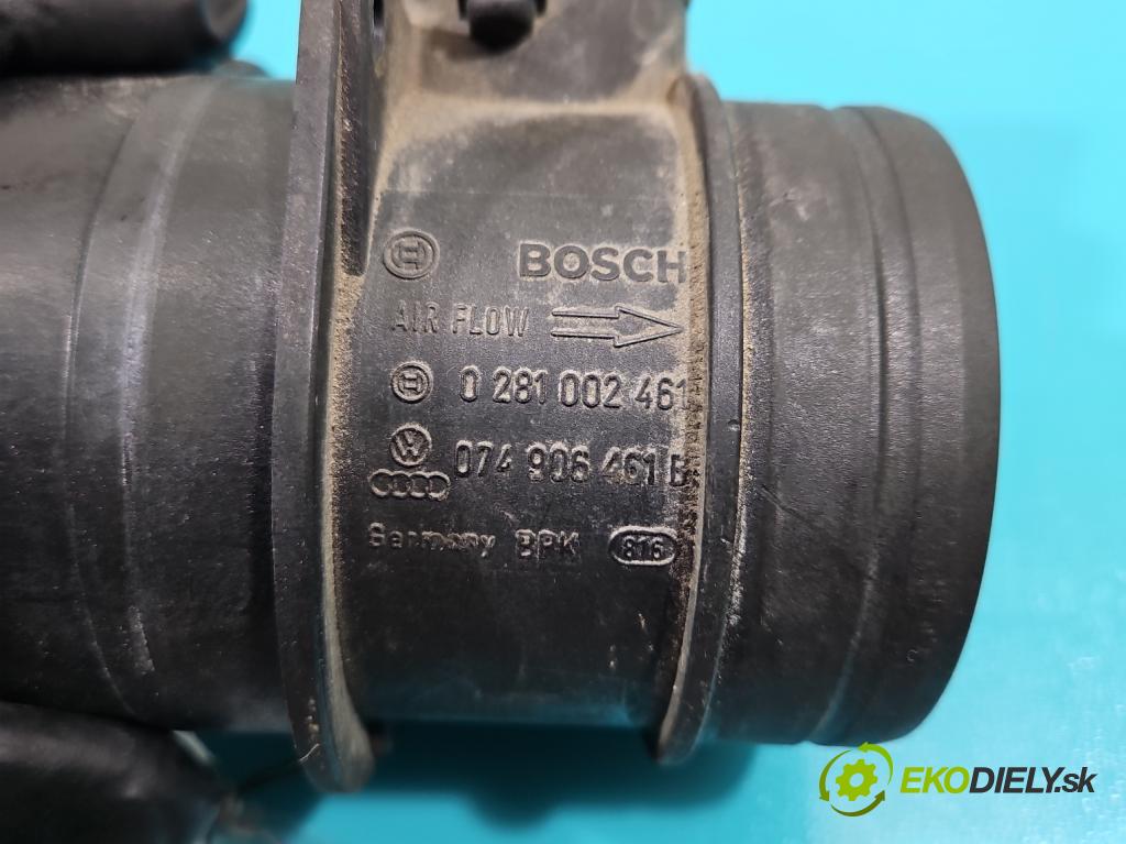 Vw Golf V 2003-2009 2.0 tdi 140 HP manual 103 kW 1968 cm3 5- průtokoměr: 0281002461 (Váhy vzduchu)