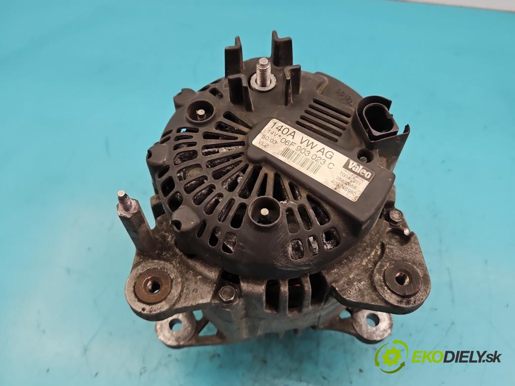 Vw Golf V 2003-2009 2.0 tdi 140 HP manual 103 kW 1968 cm3 5- Alternator 06F903023C (Alternátory)