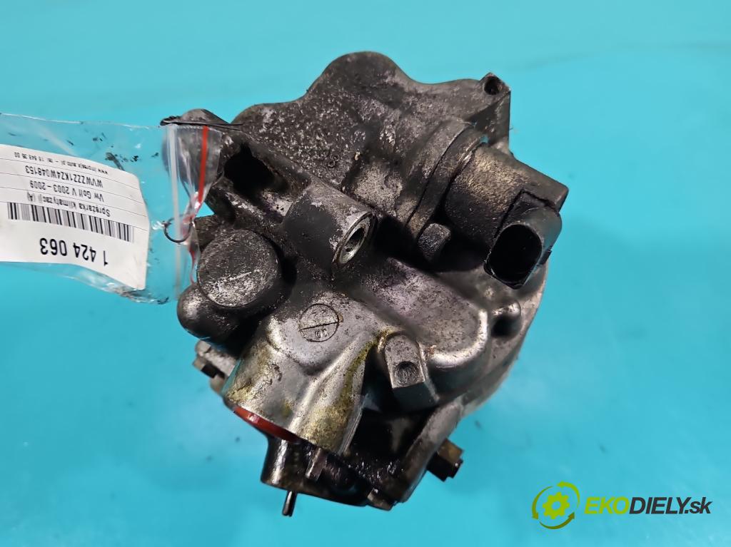 Vw Golf V 2003-2009 2.0 tdi 140 HP manual 103 kW 1968 cm3 5- Kompresor: klimatizácie 1K0820803G (Kompresory klimatizácie)