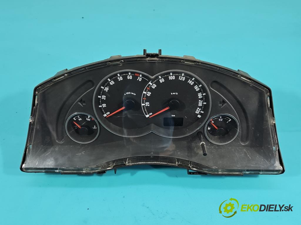 Opel Meriva A 2002-2010 1.6 16V 105 HP manual 77 kW 1598 cm3 5- riadiaca jednotka motora 12249823