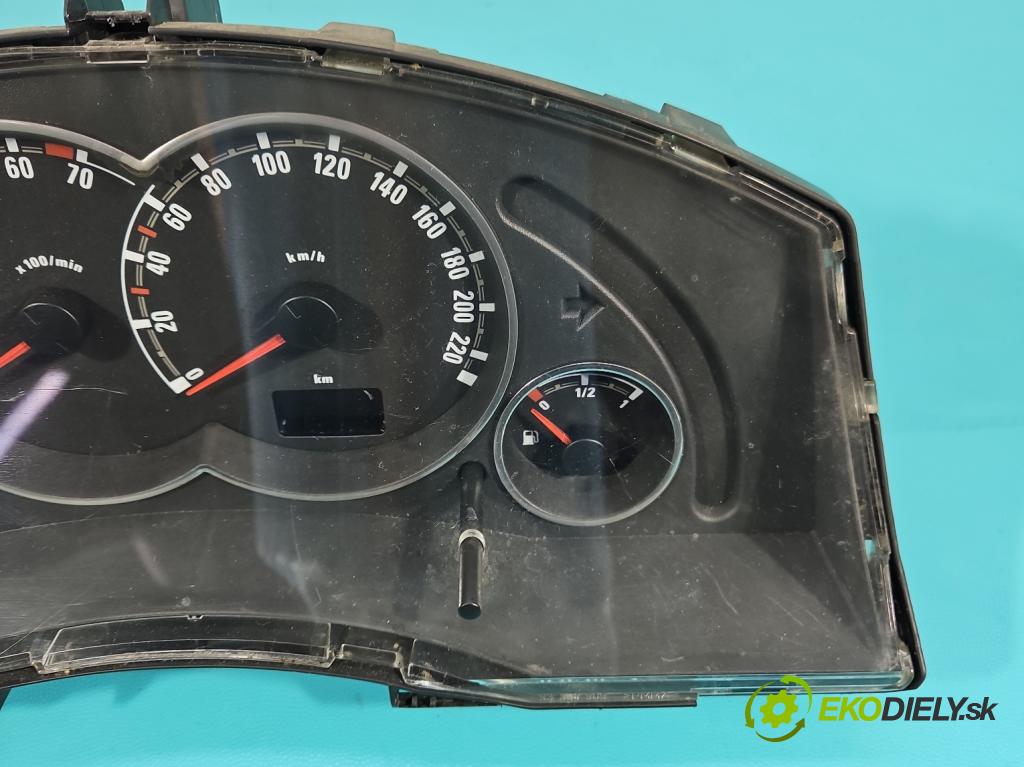 Opel Meriva A 2002-2010 1.6 16V 105 HP manual 77 kW 1598 cm3 5- riadiaca jednotka motora 12249823