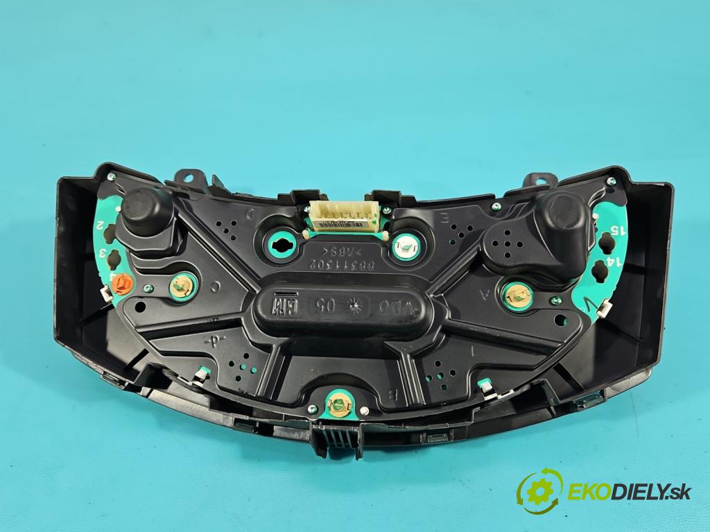 Opel Meriva A 2002-2010 1.6 16V 105 HP manual 77 kW 1598 cm3 5- riadiaca jednotka motora 12249823