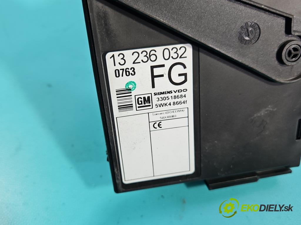 Opel Meriva A 2002-2010 1.6 16V 105 HP manual 77 kW 1598 cm3 5- riadiaca jednotka motora 12249823