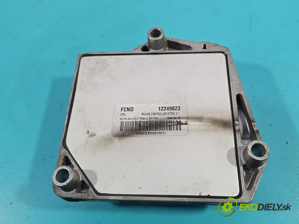 Opel Meriva A 2002-2010 1.6 16V 105 HP manual 77 kW 1598 cm3 5- riadiaca jednotka motora 12249823
