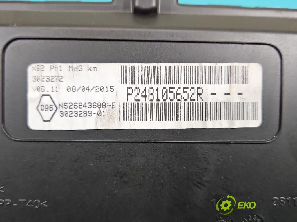 Renault Master III 2010-2019 2.3 dci 110 HP manual 81 kW 2299 cm3 5- prístrojovka/ budíky P248105652R (Prístrojové dosky, displeje)