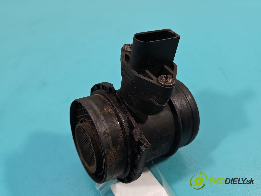 Audi A3 8P 2003-2012 1.9 tdi (BKC) 105 HP manual 77 kW 1896 cm3 3- průtokoměr: 0281002531 (Váhy vzduchu)