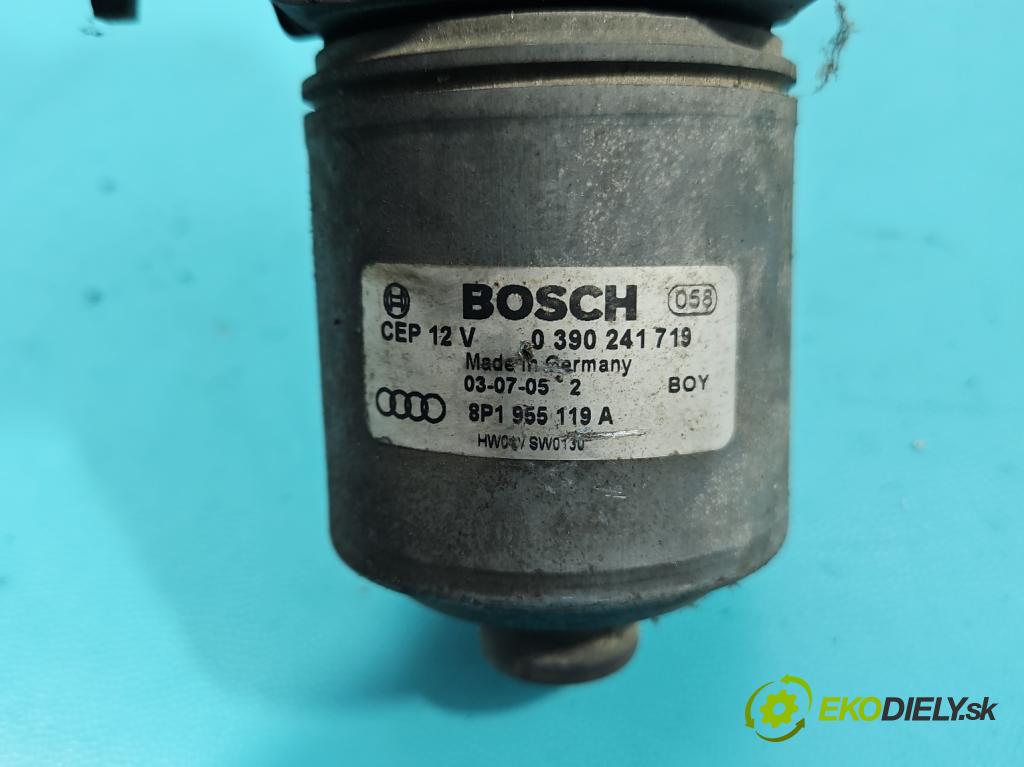 Audi A3 8P 2003-2012 1.9 tdi (BKC) 105 hp manual 77 kW 1896 cm3 3- motor stěračů přední 0390241719
