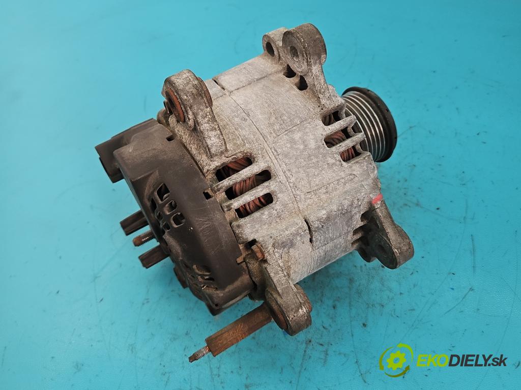 Audi A3 8P 2003-2012 1.9 tdi (BKC) 105 HP manual 77 kW 1896 cm3 3- Alternator  (Alternátory)