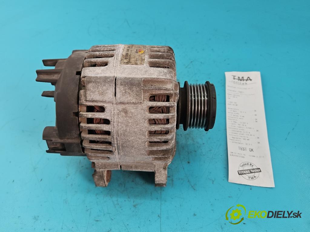 Audi A3 8P 2003-2012 1.9 tdi (BKC) 105 HP manual 77 kW 1896 cm3 3- Alternator  (Alternátory)