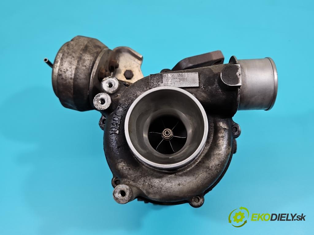 Mazda 5  2005-2010 2.0 citd 143 HP manual 105 kW 1998 cm3 5- turbodúchadlo, turbo VJ36 (Turbodúchadlo (kompletné))