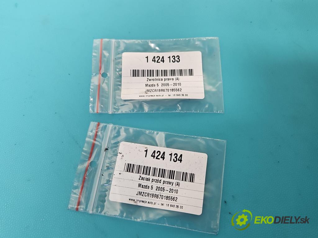Mazda 5 2005-2010 2.0 citd 143 HP manual 105 kW 1998 cm3 5- náboj pravé (Náboje)