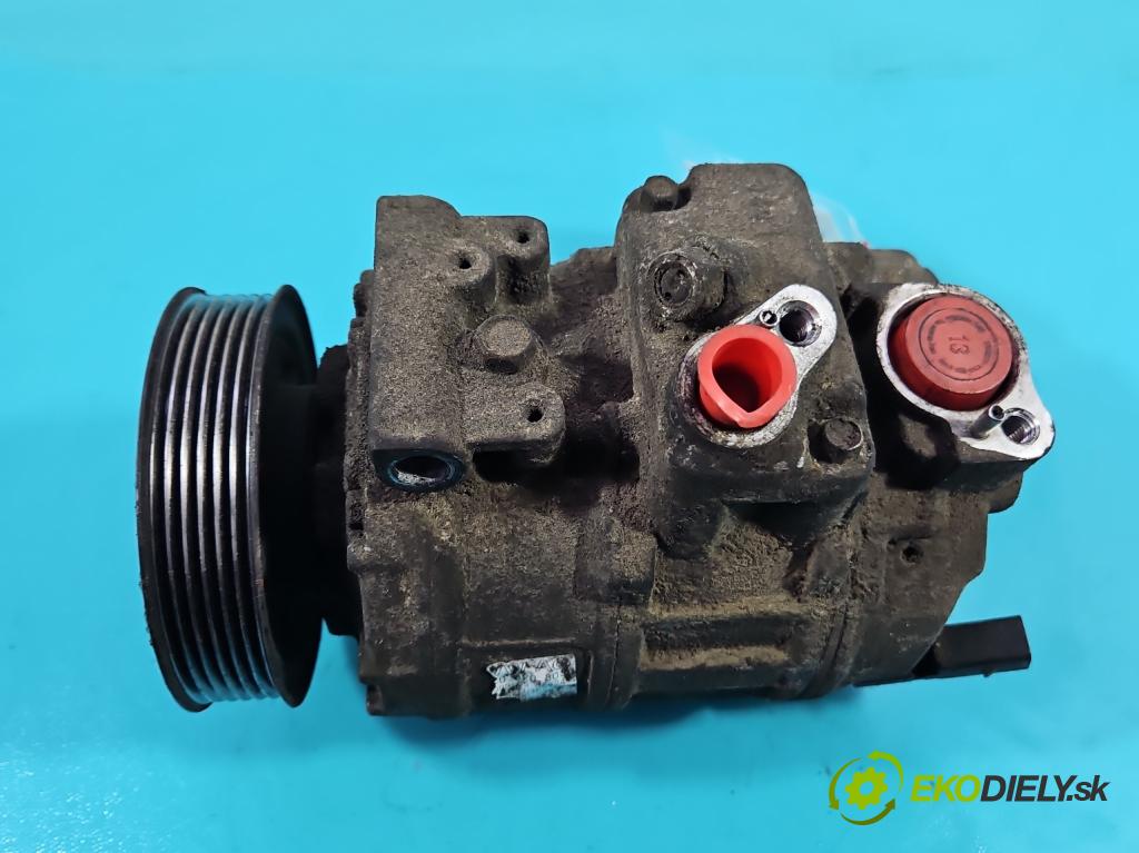 Audi A3 8P 2003-2012 1.9 tdi (BKC) 105 HP manual 77 kW 1896 cm3 3- Kompresor: klimatizácie 1K0820803J (Kompresory klimatizácie)