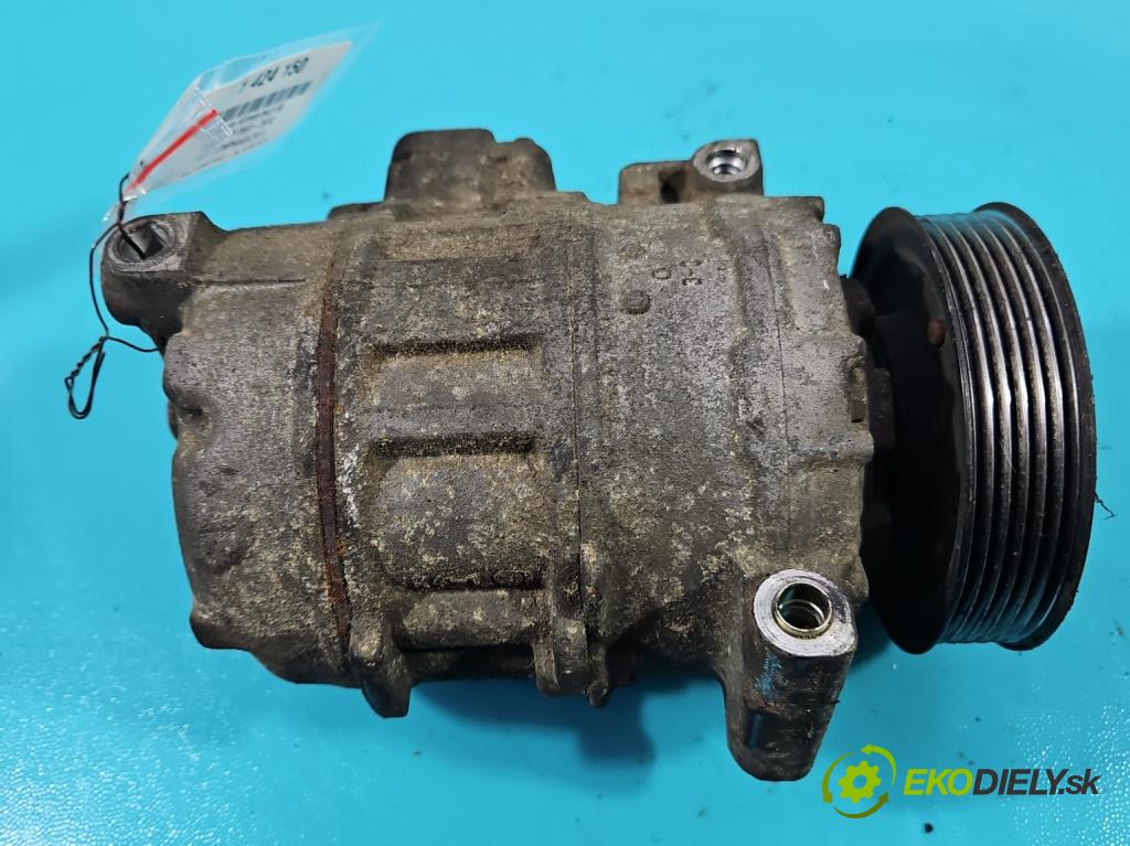 Audi A3 8P 2003-2012 1.9 tdi (BKC) 105 HP manual 77 kW 1896 cm3 3- Kompresor: klimatizácie 1K0820803J (Kompresory klimatizácie)