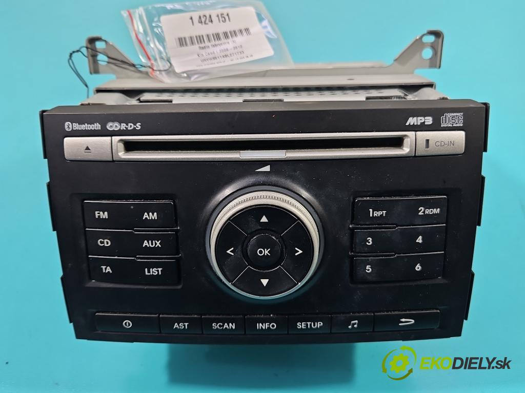Kia Ceed I 2006-2012 1.4 16v 90 HP manual 66 kW 1396 cm3 5- Radio originál 96160-1H050