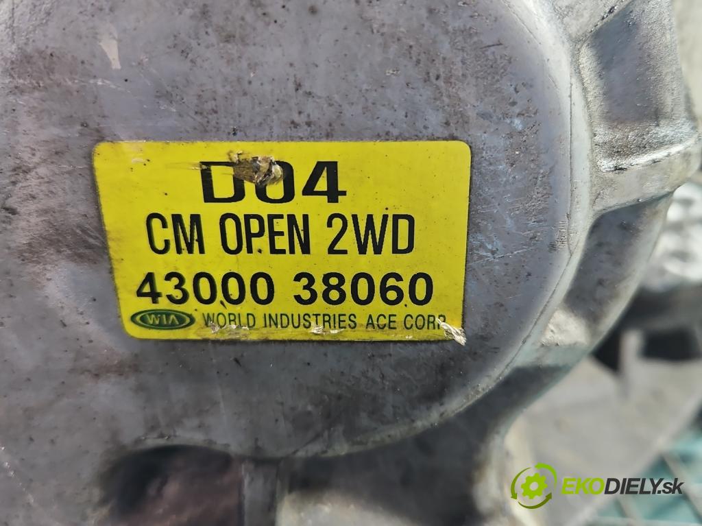 Hyundai Santa Fe II 2006-2012 2.2 CRDi 150 HP manual 110 kW 2188 cm3 5- prevodovka stupeň,rýchlosť manual 4300038060