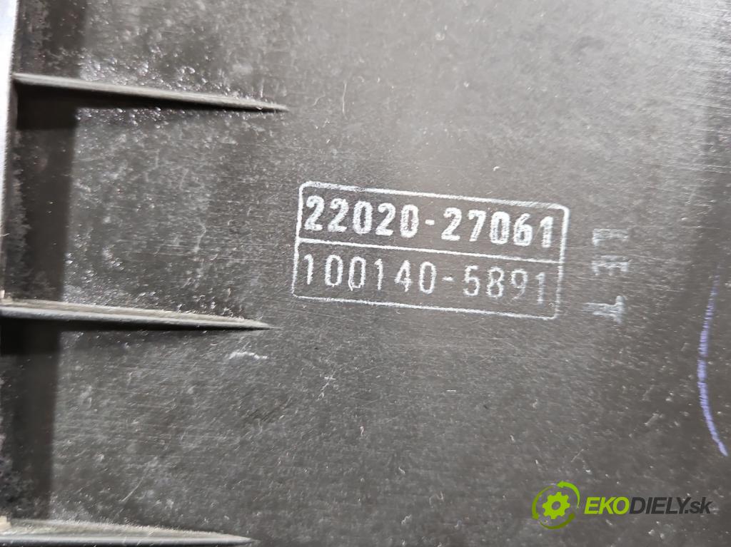 Toyota Rav4 II 2000-2005 2.0 d4d 116 HP manual 85 kW 1995 cm3 5- obal filtra vzduchu 22020-27061 (Obaly filtrov vzduchu)