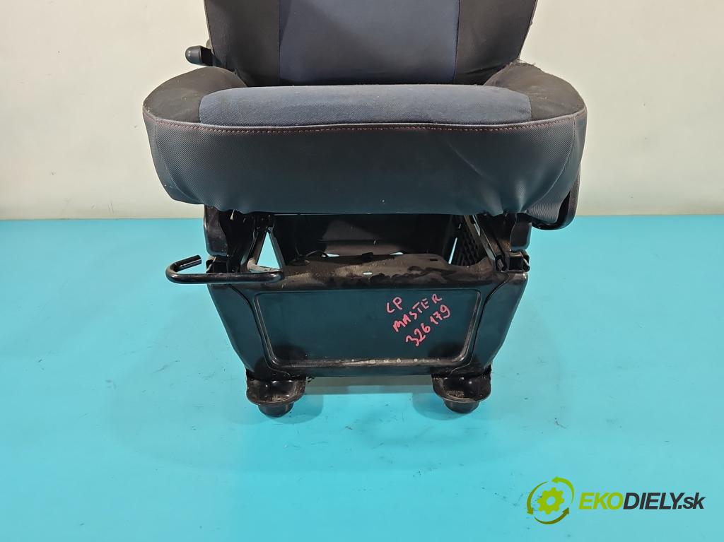 Renault Master III 2010-2019 2.3 dci 110 HP manual 81 kW 2299 cm3 5- Sedačka ľavý  (Sedačky, sedadlá)