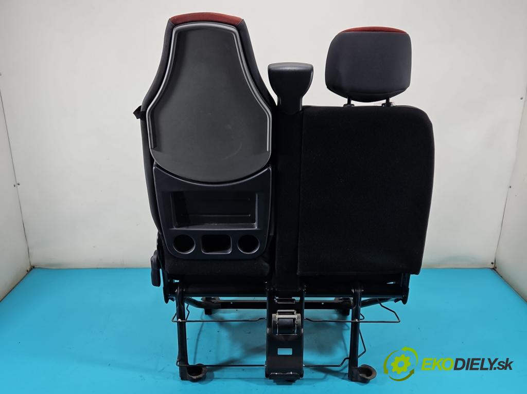 Renault Master III 2010-2019 2.3 dci 110 HP manual 81 kW 2299 cm3 5- Sedačka pravý  (Sedačky, sedadlá)