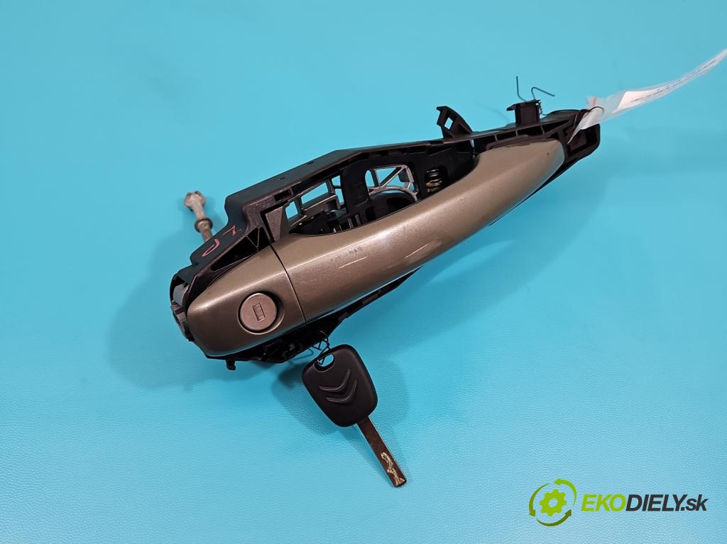 Citroen C-Elysee II 2012- 1.6 16V 116 HP manual 85 kW 1599 cm3 5- rukoväť predné ľavé mimo: 9807652980 (Vonkajšie predné ľavé)