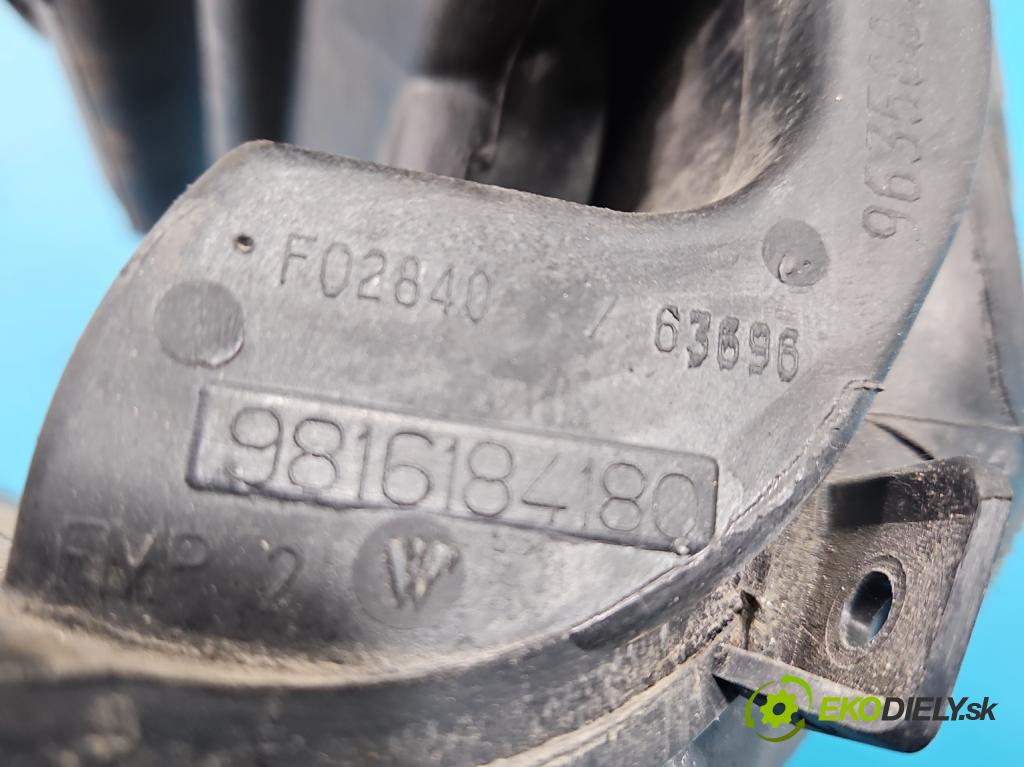 Citroen C-Elysee II 2012- 1.6 16V 116 HP manual 85 kW 1599 cm3 5- zvod nasávací 9635885080 (Sacie potrubie)