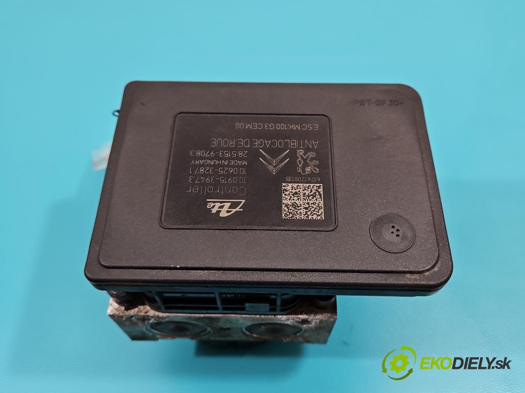 Citroen C-Elysee II 2012- 1.6 16V 116 HP manual 85 kW 1599 cm3 5- čerpadlo abs 9817031680 (Pumpy ABS)