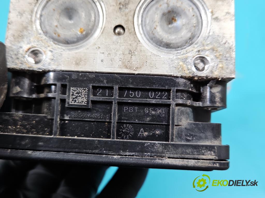 Citroen C-Elysee II 2012- 1.6 16V 116 HP manual 85 kW 1599 cm3 5- čerpadlo abs 9817031680 (Pumpy ABS)