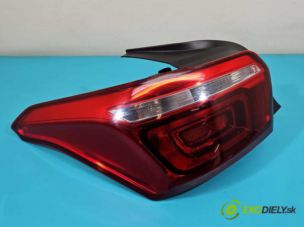 Citroen C-Elysee II 2012- 1.6 16V 116 HP manual 85 kW 1599 cm3 5- svetlo / reflektor zadné ľavé 9817303780 (Kľučka dverí ostatné)