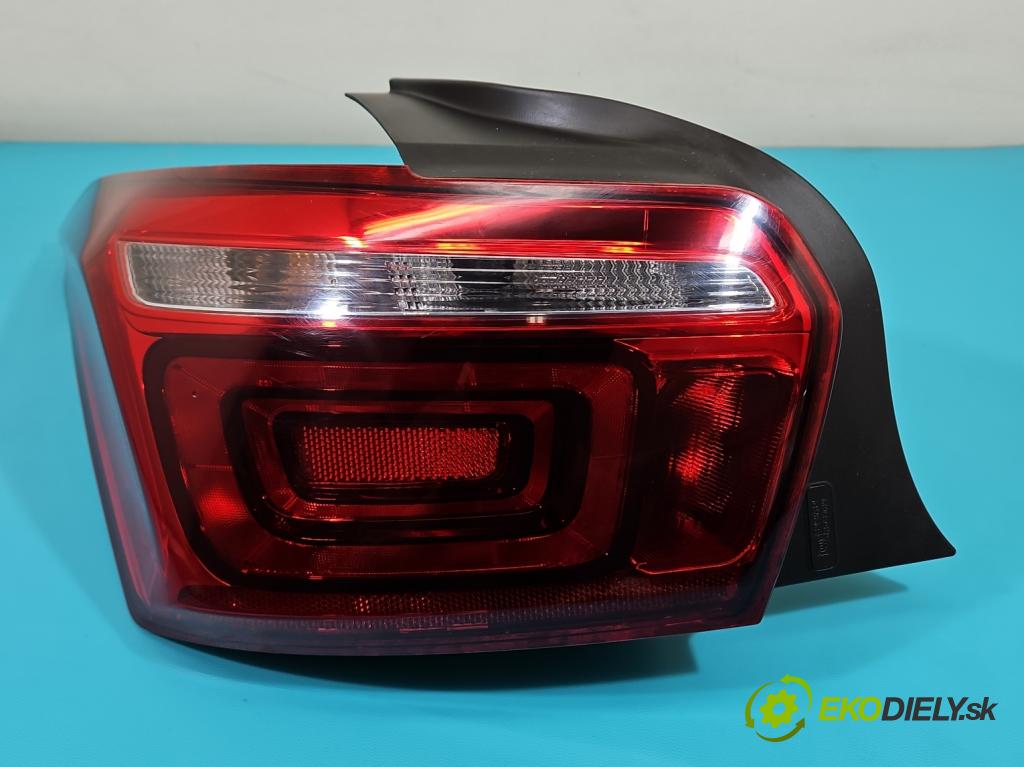 Citroen C-Elysee II 2012- 1.6 16V 116 HP manual 85 kW 1599 cm3 5- svetlo / reflektor zadné ľavé 9817303780 (Kľučka dverí ostatné)