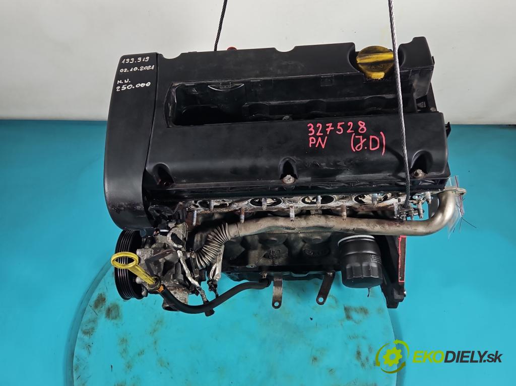 Opel Meriva A 2002-2010 1.6 16V 105 HP manual 77 kW 1598 cm3 5- motor benzín: Z16XEP