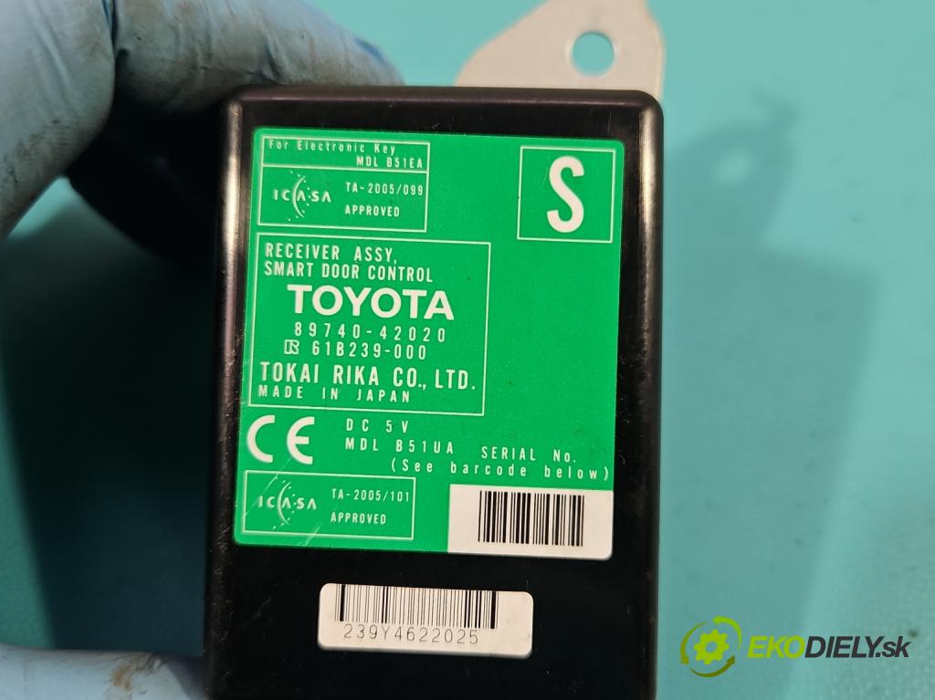 Toyota Rav4 III 2005-2012 2.2 D-CAT 177 HP manual 130 kW 2231 cm3 5- riadiaca jednotka motora 89661-42C00