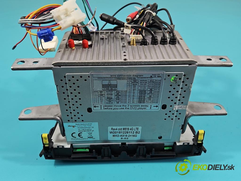 Toyota Rav4 III 2005-2012 2.2 D-CAT 177 HP manual 130 kW 2231 cm3 5- Radio ANDROID