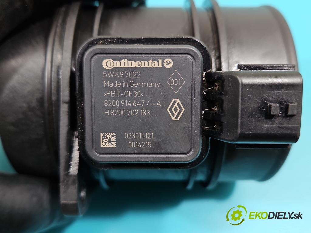 Renault Master III 2010-2019 2.3 dci 110 HP manual 81 kW 2299 cm3 5- průtokoměr: 5WK97022 (Váhy vzduchu)