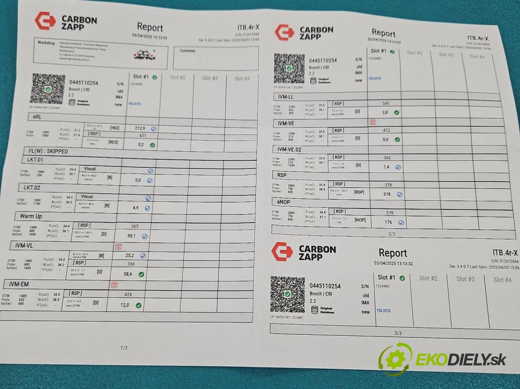 Hyundai Santa Fe II 2006-2012 2.2 CRDi 150 HP manual 110 kW 2188 cm3 5- vstrek 0445110254 (Vstrekovač paliva)