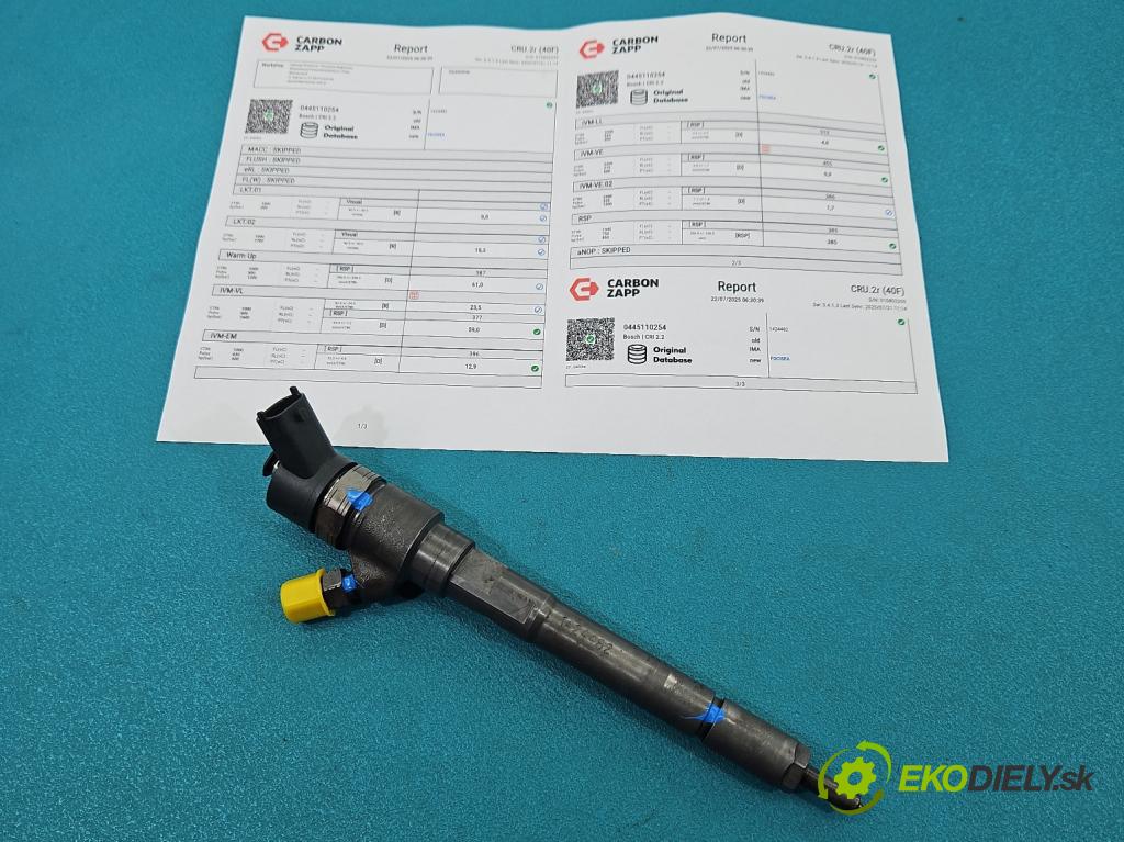 Hyundai Santa Fe II 2006-2012 2.2 CRDi 150 HP manual 110 kW 2188 cm3 5- vstrek 0445110254 (Vstrekovač paliva)