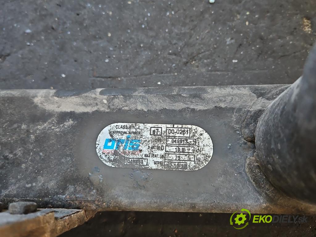 Ford C-Max I 2003-2010 1.8 16v 125 hp manual 92 kW 1798 cm3 5- oko tažné  (Tažná zařízení)