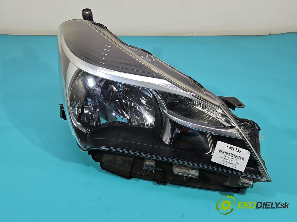 Toyota Yaris III 2011-2020 1.0 VVT-i: 69KM manual 51 kW 998 cm3 3- Reflektor: pravý  (Pravé)