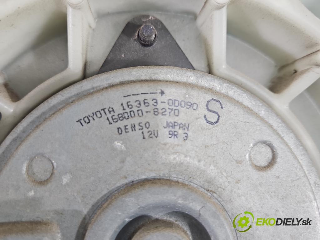 Toyota Yaris III 2011-2020 1.0 VVT-i: 69KM manual 51 kW 998 cm3 3- Ventilátor chladiča MF422750-4972