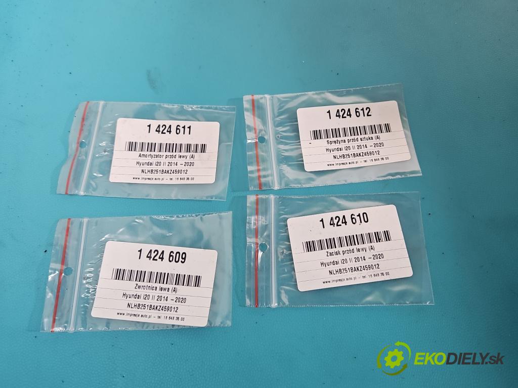 Hyundai i20 II 2014 -2020 1.2 16V (G4LA) 84KM manual 61,8 kW 1248 cm3 5- náboj ľavé  (Náboje)