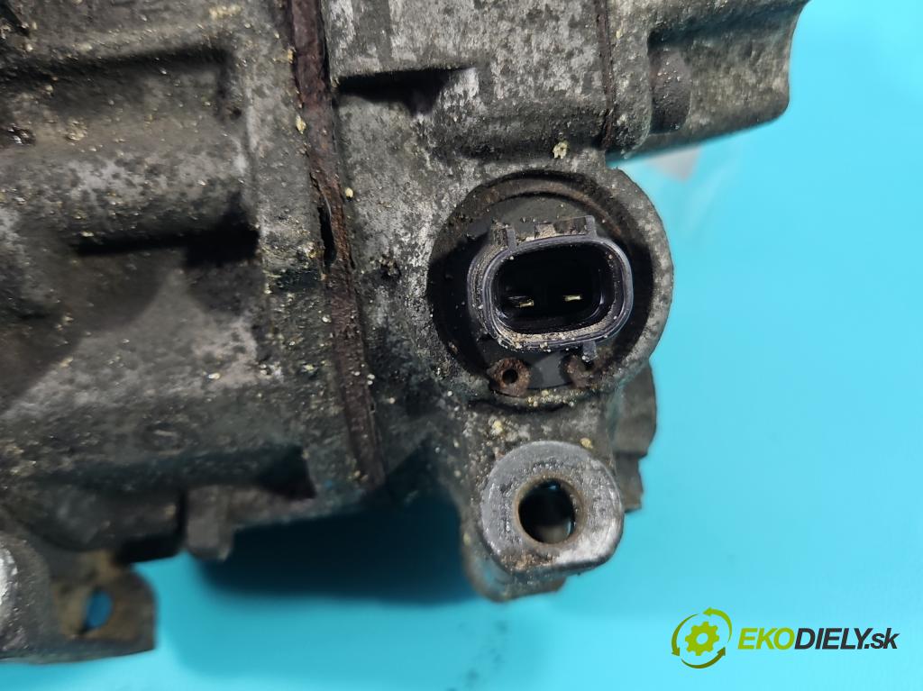 Toyota Avensis II T25 2003-2008 2.0 D4D 116 HP manual 85 kW 1995 cm3 4- Kompresor: klimatizácie 447220-9243 (Kompresory klimatizácie)