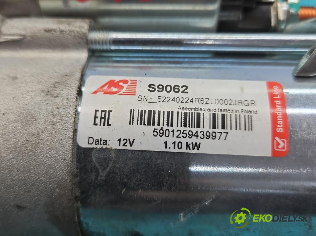 Opel Meriva A 2002-2010 1.6 16V 105 HP manual 77 kW 1598 cm3 5- štartér S9062 (Štartéry)