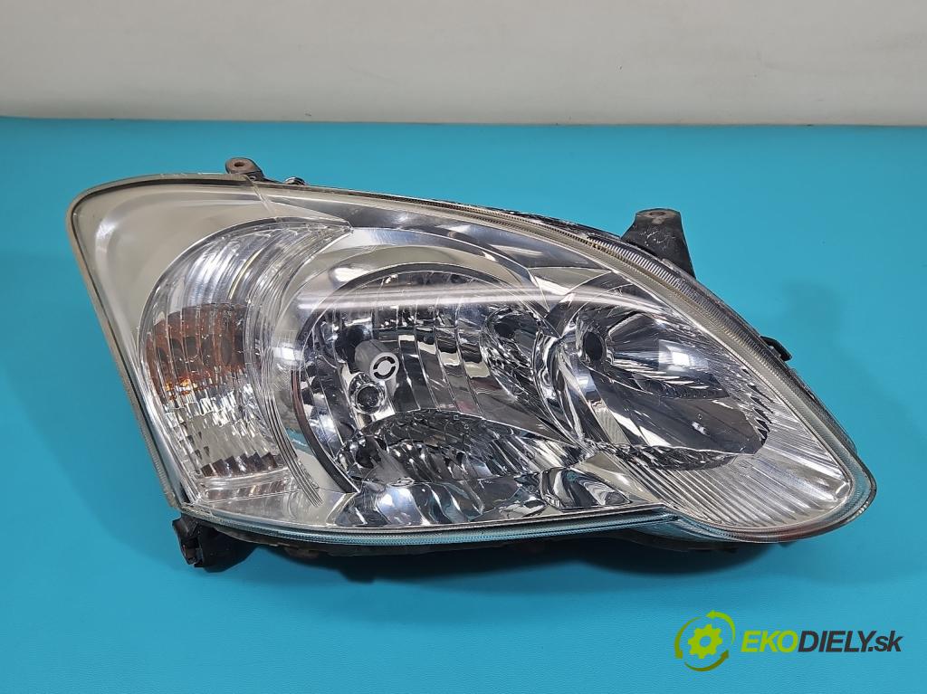 Toyota Corolla E12 2001-2009 1.4 D4D 90 HP manual 66 kW 1364 cm3 5- Reflektor: pravý  (Pravé)