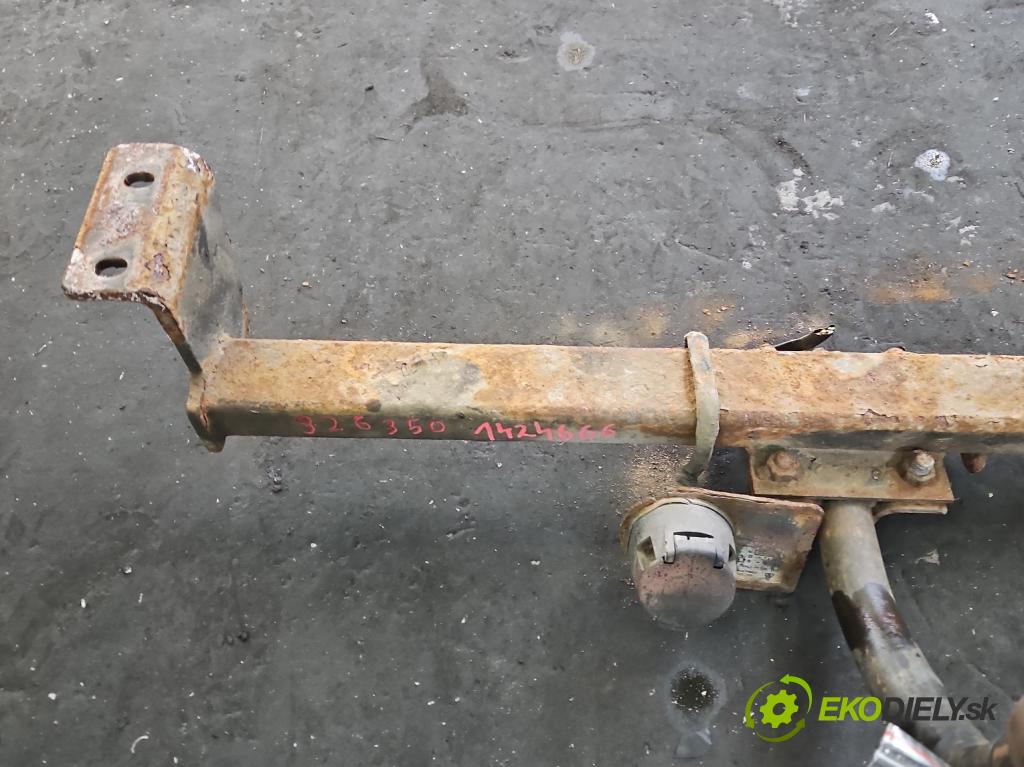 Toyota Corolla E12 2001-2009 1.4 D4D 90 hp manual 66 kW 1364 cm3 5- oko tažné  (Tažná zařízení)