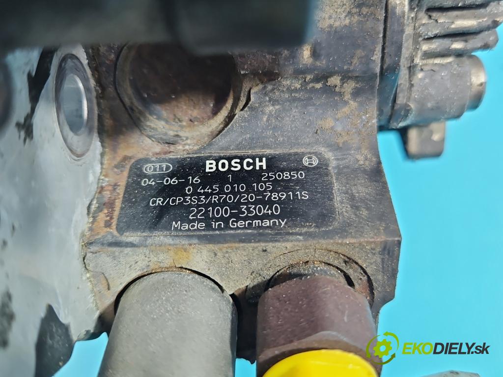 Toyota Corolla E12 2001-2009 1.4 D4D 90 HP manual 66 kW 1364 cm3 5- čerpadlo vstrekovacia 0445010105 (Vstrekovacie čerpadlá)